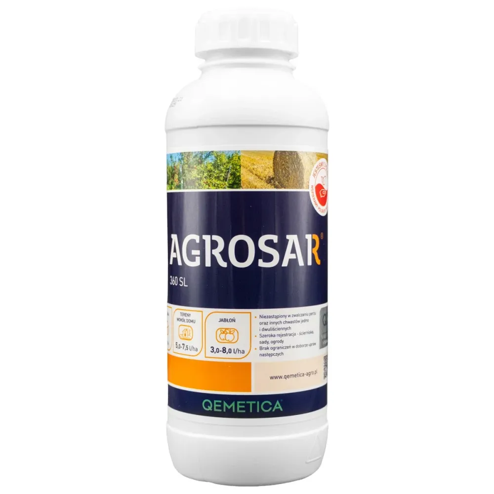 Agrosar 360 SL Glyfosaat Herbicide Qemetica