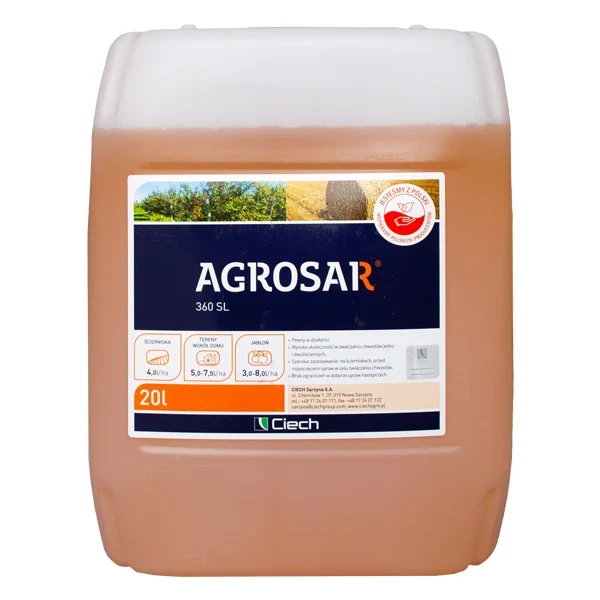 Agrosar 360 SL Glyfosaat Herbicide Qemetica