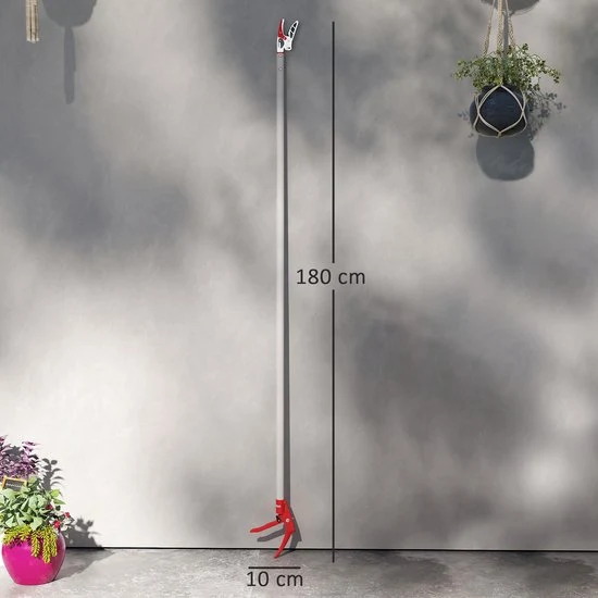 Takkenknipper voor snoeien - Tuinsnoeischaar met lange aluminium steel
