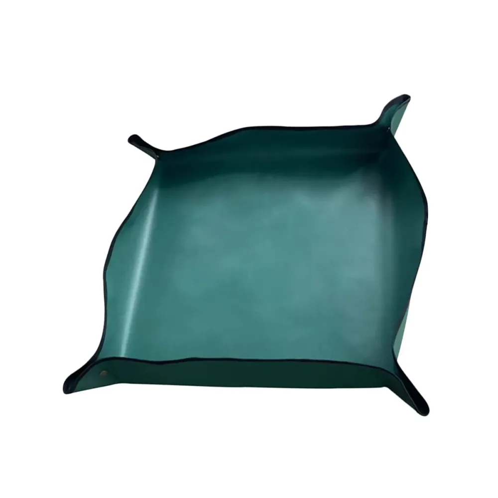 Verpotmat - 150 x 100 cm - Groen met Drukknopen - Waterdichte Mat - Plantenmat - Tuinmat