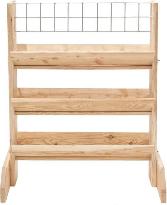 Westman Kruidenrek Plantenbak met traliewerk Viktoria L 50x80x95cm