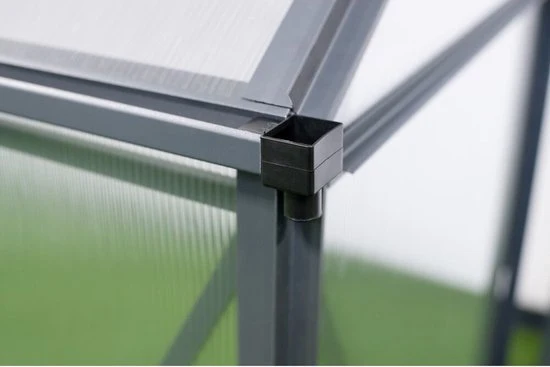 Westmann Aluminium kas Flora 68 | Antraciet | 252x192x201cm