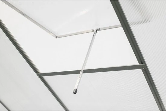 Westmann Aluminium kas Flora 64 - Zilver - 132x190x201cm