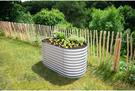 Westmann - ISPB168H - Plantenbak - Bloembak - Tuin Hochbeed - 80 x 82 x 160 cm