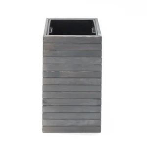 Westmann Mono Houten Plantenbak Pilaar 35x35x56 cm - Grijs