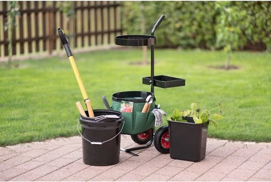 Westmann Tuinwagen Verrijdbaar WR01000 - Tuinkar met Wielen