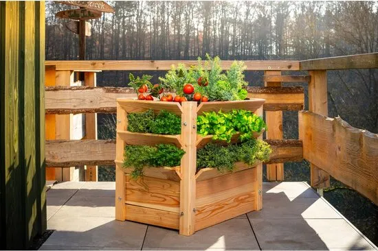 Westmann - WM102409 - Plantenbak - Bloembak - Tuin Hochbeed - 65 x 73 x 90 cm