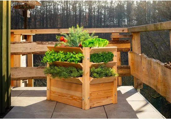 Westmann - WM102409 - Plantenbak - Bloembak - Tuin Hochbeed - 65 x 73 x 90 cm