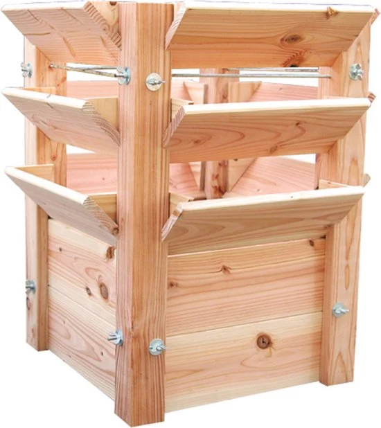 Westmann - WM102410 - Plantenbak - Bloembak - Tuin Hochbeed - 65 x 65 x 73 cm