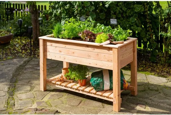 Westmann - WM102420 - Plantenbak - Bloembak - Tuin Hochbeed - 65 x 75 x 120 cm