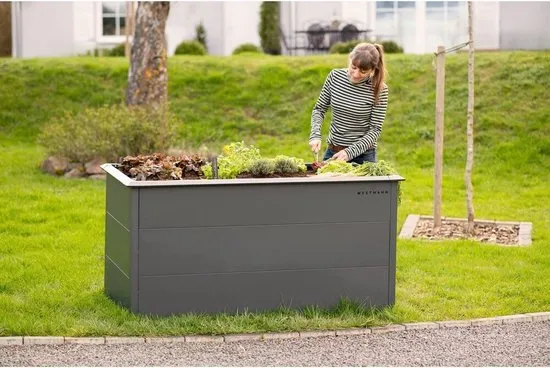 Westmann - WMHPS771510 - Plantenbak - Bloembak - Tuin Hochbeed - 75 x 77 x 150 cm