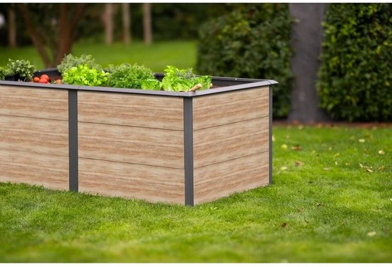 Westmann - WMHPS772010-WG - Plantenbak - Bloembak - Tuin Hochbeed - 77 x 100 x 200 cm