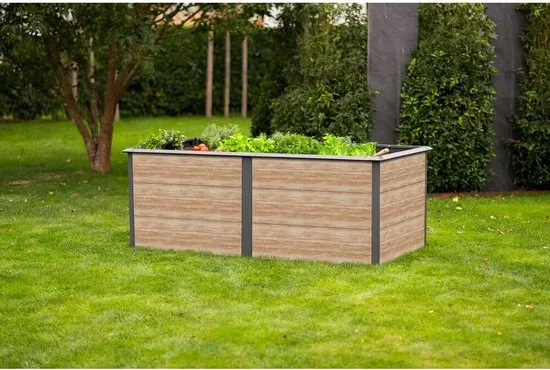 Westmann - WMHPS772010-WG - Plantenbak - Bloembak - Tuin Hochbeed - 77 x 100 x 200 cm