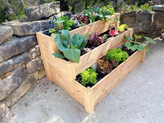 Westmann - WMTH120 - Plantenbak - Bloembak - Tuin Hochbeed - 52 x 99 x 120 cm