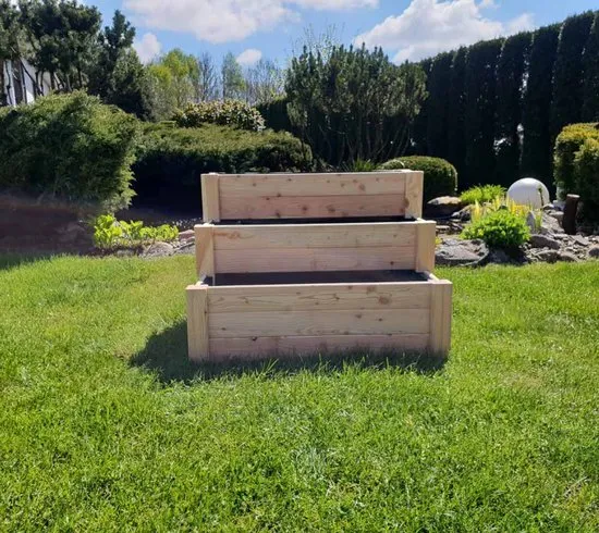 Westmann - WMTH120 - Plantenbak - Bloembak - Tuin Hochbeed - 52 x 99 x 120 cm