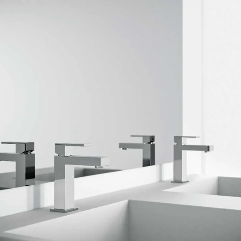 Brass Verchroomd Washbasin Mixer Feel collection Mamoli Rubinetterie