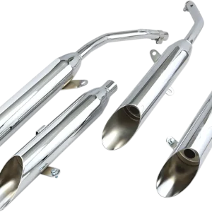 COBRA COMPLETE SLIP-ON MUFFLERS METRIC CRUISERS BLVD MUFFLR VF750CR SLASH