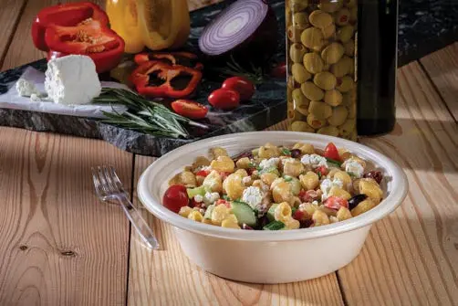 Earth Smart ® 8" Round Wit Pulp Bowl, 32 oz.