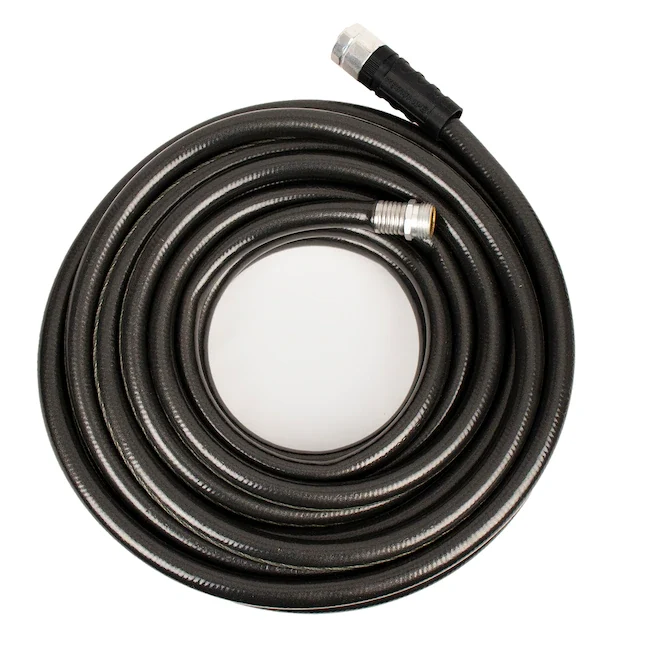 NeverKink Teknor Apex 5/8- x 50-ft Heavy Kink Free Vinyl Grauw Coiled Hose
