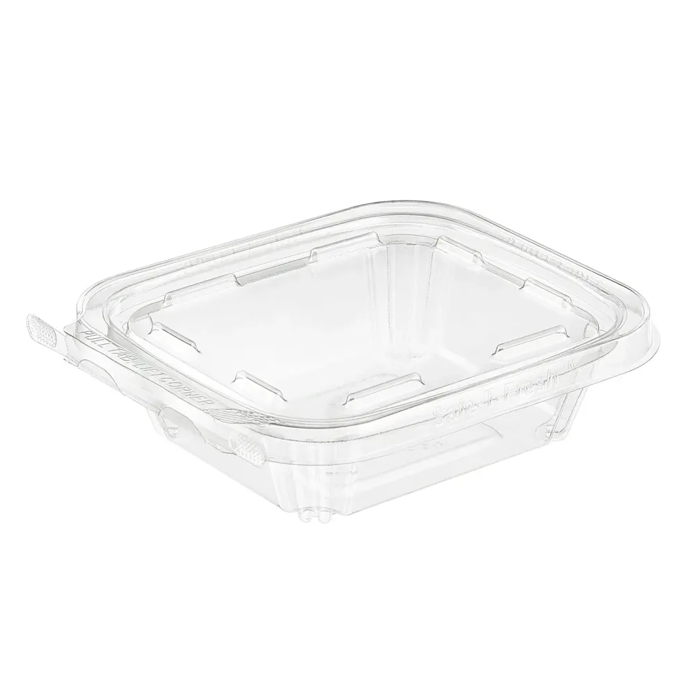 Safe-T-Fresh® tamper evident 8 oz. Deli Container - #TS8