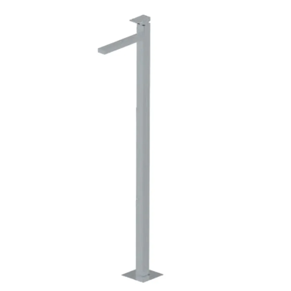 Single-lever freestanding washbasin mixer RubiFlux Rose series - Chroom
