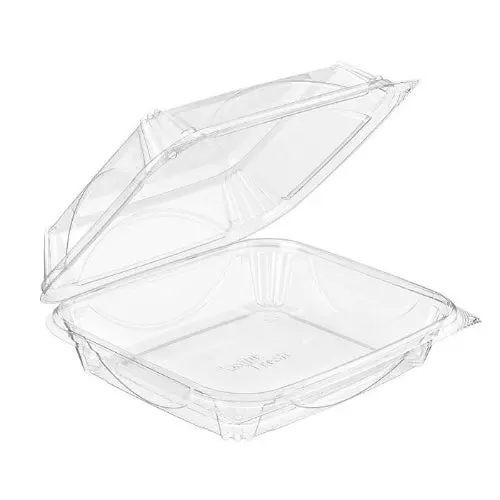 8 x 8" Square Perimeter Seal Clamshell - #VF8091