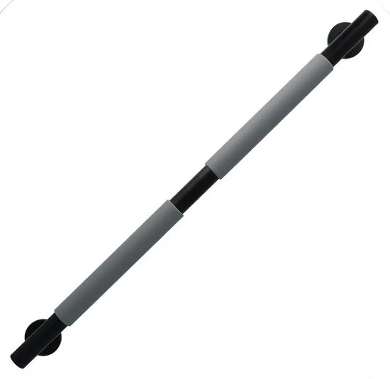 Luzzo® Fisso Soft Handgreep Badkamer-Toiletgreep - Zwart-Grijs