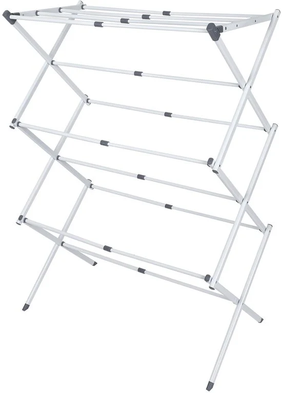 4goodz Droogrek Inklapbaar - Metalen Wasrek - 9m Droogruimte - Wit
