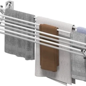 4goodz Wanddroogrek Ruimtebesparend Droogrek van Aluminium