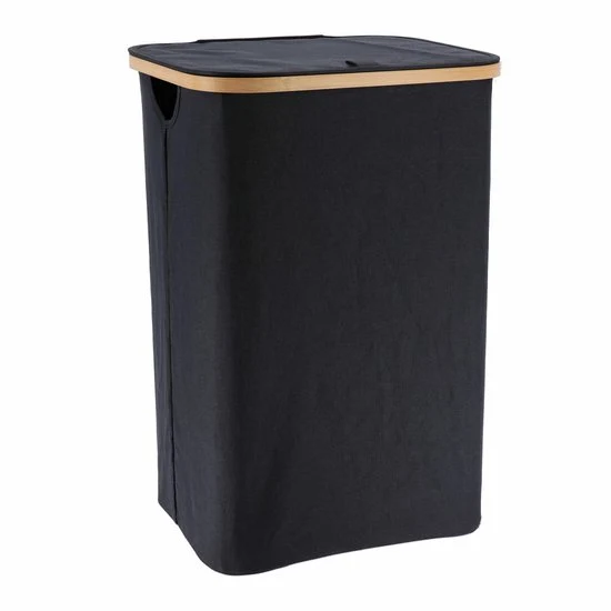 Bamboe Wasmand met Deksel - 30x40x60