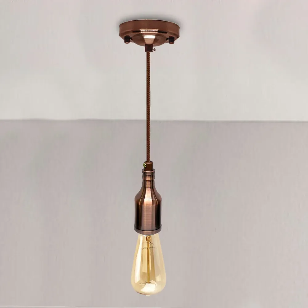 LEDSone Industriële Vintage Ration Schroefdraad Lamp E27 Houder Vintage~3141