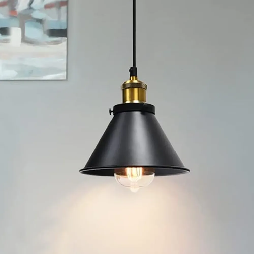 Industriële vintage retro loft metalen plafond hanglamp E27 houder ~ 2204 LEDSone UK Ltd