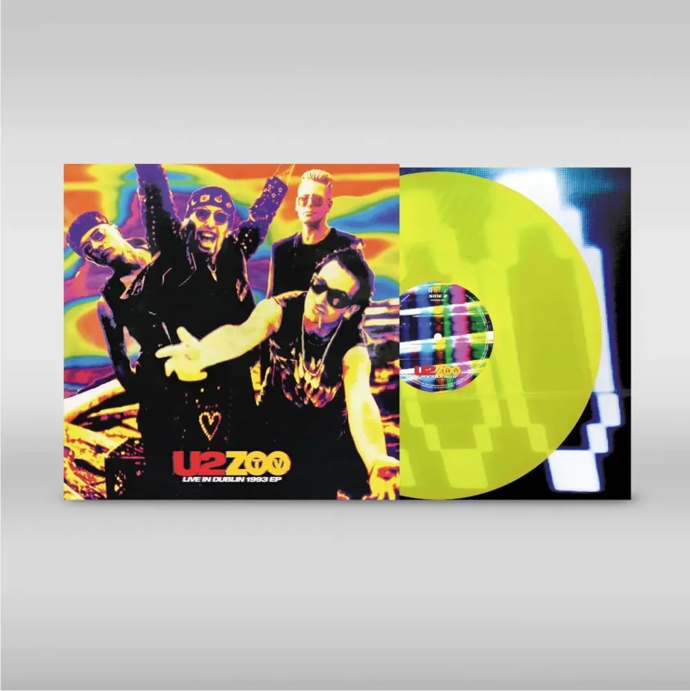 U2 - ZOO TV Tour Live Dublin 1993 Limited Edition Neon-Yellow Vinyl EP